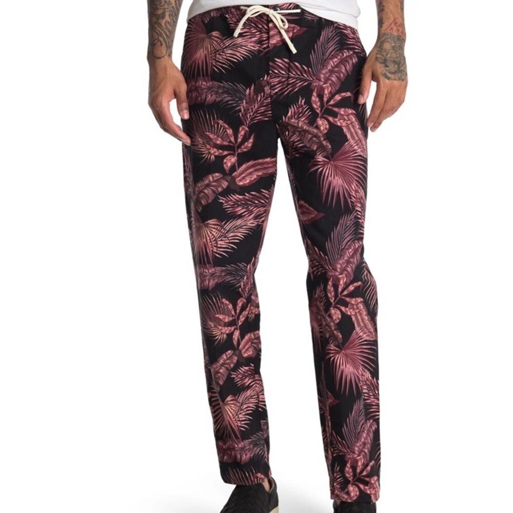 Scotch and Soda Warren 29 X 30 Floral Print Trousers Multicolor